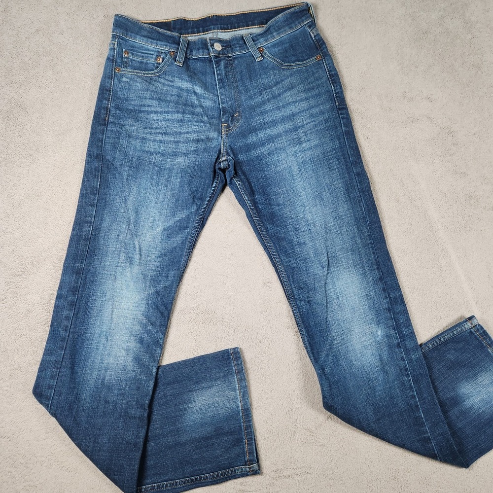 Levis 527 Slim Bootcut Jeans Mens size 30x34 Blue Wash Denim